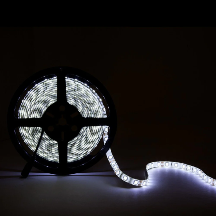 Tira LED 60 LEDs/M 100W 6900Lm CRI85 6000K SMD5054 12VDC IP65 Blanco Frío x5M CA-60-5054-12-IP65-CW 0 Tira LED 60 LEDs/M 100W 6900Lm CRI85 6000K SMD5054 12VDC IP65 Blanco Frío x5M CA-60-5054-12-IP65-CW 0