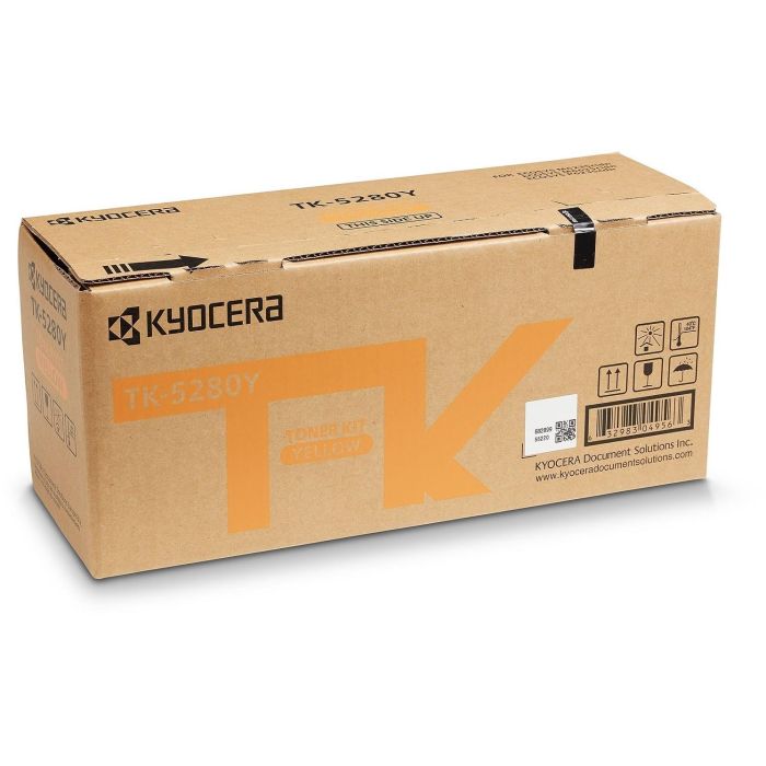 Kyocera TK-5280Y Tóner Original Amarillo 11.000 páginas para M6235cidn, M6635cidn, P6235cdn 0 Kyocera TK-5280Y Tóner Original Amarillo 11.000 páginas para M6235cidn, M6635cidn, P6235cdn 0