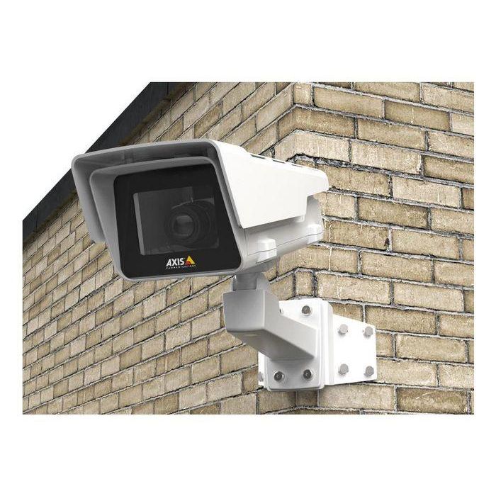 Axis T94R01B Soporte de Esquina de Aluminio con Recubrimiento en Polvo para Cámaras de Seguridad Exterior 1
