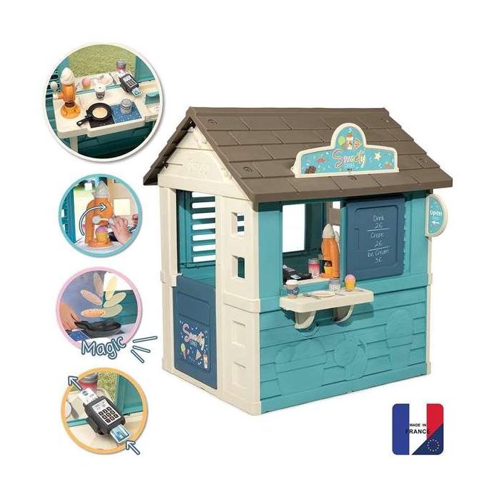 Smoby Casa Sweet Corner ¡El Rincón de los Dulces! con Máquina de Helados y Accesorios 105x110x127 cm 3