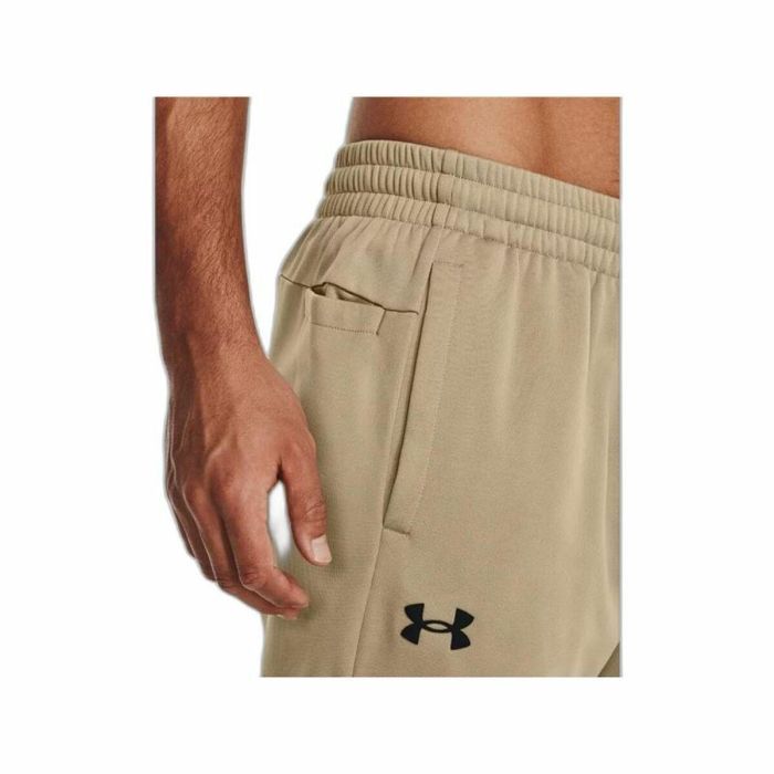 Pantalón Largo Deportivo Under Armour Beige Hombre 1
