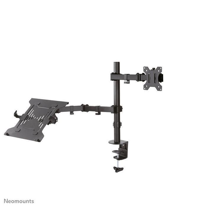 Neomounts Full Motion Desk Mount (Clamp And Grommet) For 10-32" Monitor Screen And Laptop, Height Adjustable - Black 2 Neomounts Full Motion Desk Mount (Clamp And Grommet) For 10-32" Monitor Screen And Laptop, Height Adjustable - Black 2