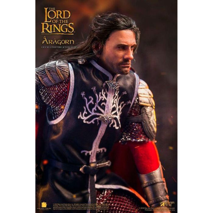 Star Ace Figura Real Master Series Aragorn Hijo de Arathorn 1:8 con Accesorios 1