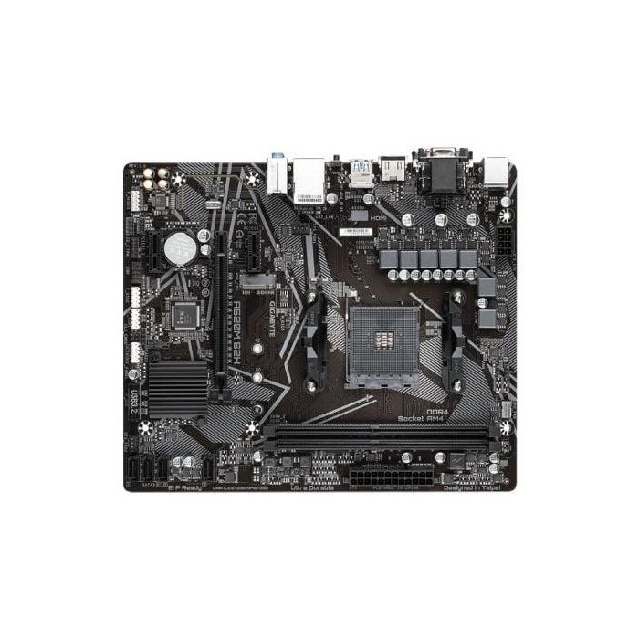 GIGABYTE A520M S2H placa base AMD A520 Zócalo AM4 micro ATX 1