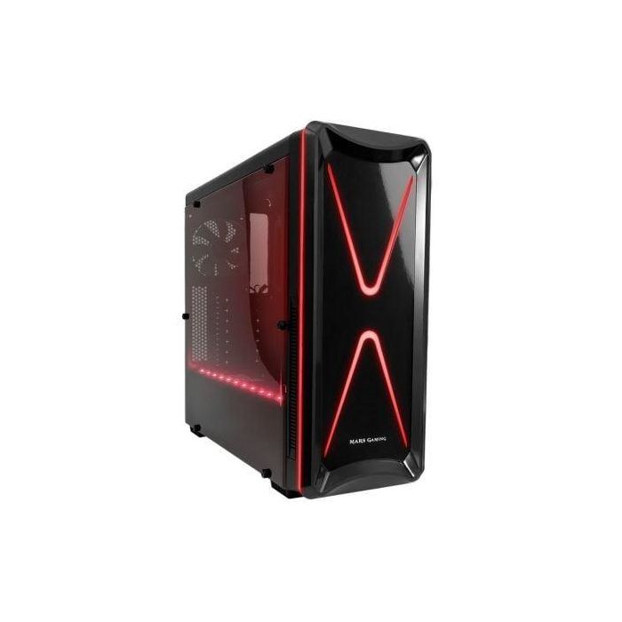 CAJA SEMITORRE MARS GAMING MC6 - 2X3.5 - 2X2.5 - VGA MAX. 375MM - 1XUSB3.0 - 2XUSB2.0 - HD AUDIO - 2XVENTILADORES - FORMATO ATX CAJA SEMITORRE MARS GAMING MC6 - 2X3.5 - 2X2.5 - VGA MAX. 375MM - 1XUSB3.0 - 2XUSB2.0 - HD AUDIO - 2XVENTILADORES - FORMATO ATX