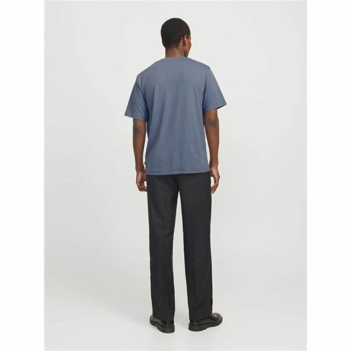 Camiseta de Manga Corta Hombre Jack & Jones Jprblachad Brandingw Neck Blanco 3 Camiseta de Manga Corta Hombre Jack & Jones Jprblachad Brandingw Neck Blanco 3