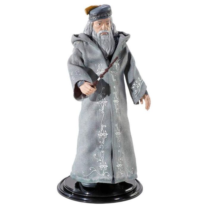 Figura Maleable Bendyfigs Dumbledore con varita Harry Potter 19cm 1