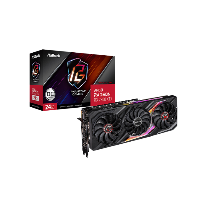 ASRock Radeon RX 7900 XTX 24GB GDDR6 90-GA3YZZ-00UANF Tarjeta Gráfica 3 ASRock Radeon RX 7900 XTX 24GB GDDR6 90-GA3YZZ-00UANF Tarjeta Gráfica 3