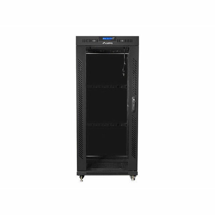 Lanberg FF01-8822-12BL Armario Rack 19 Pulgadas 22U 800x1000 mm, 800 kg, Negro, IP20, con Ruedas Lanberg FF01-8822-12BL Armario Rack 19 Pulgadas 22U 800x1000 mm, 800 kg, Negro, IP20, con Ruedas