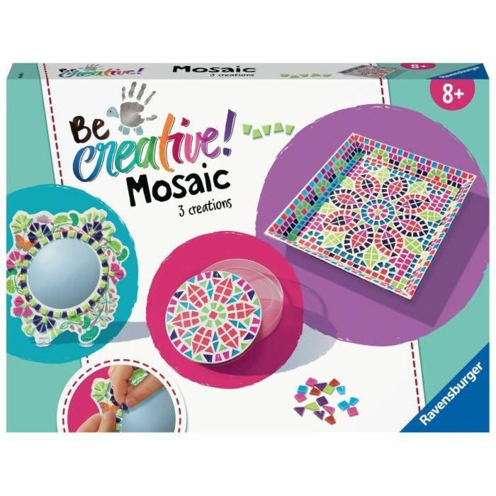 Ravensburger Maxi Mosaic - Kit Completo de Arte para Creaciones Fáciles y Refinadas - Ideal A partir de 8 años Ravensburger Maxi Mosaic - Kit Completo de Arte para Creaciones Fáciles y Refinadas - Ideal A partir de 8 años