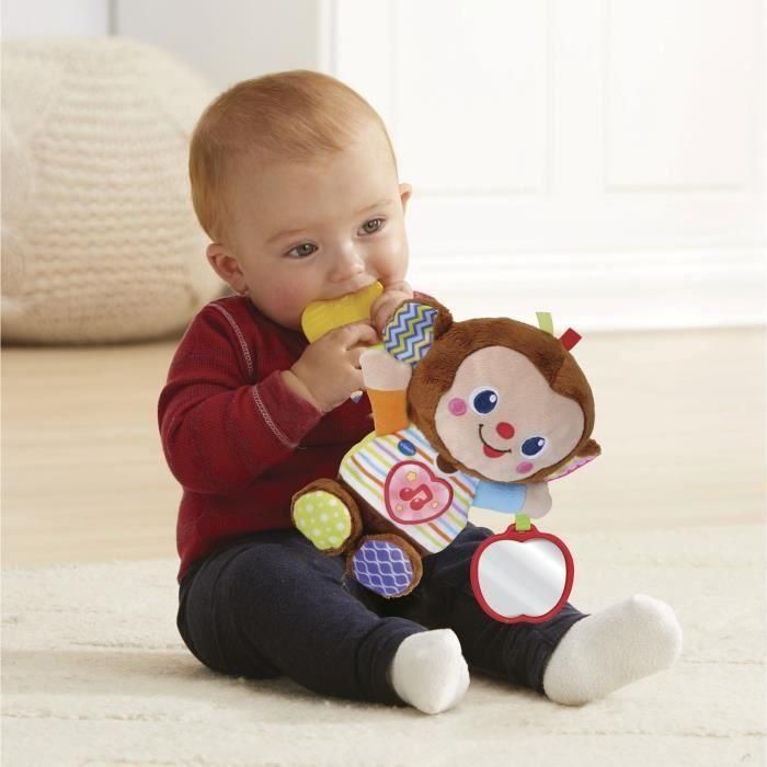 VTECH BABY Noah, Little Activity Monkey, Juguete de Desarrollo Interactivo Colgante para Bebés, Estimula Sentidos, 3 a 36 meses 1