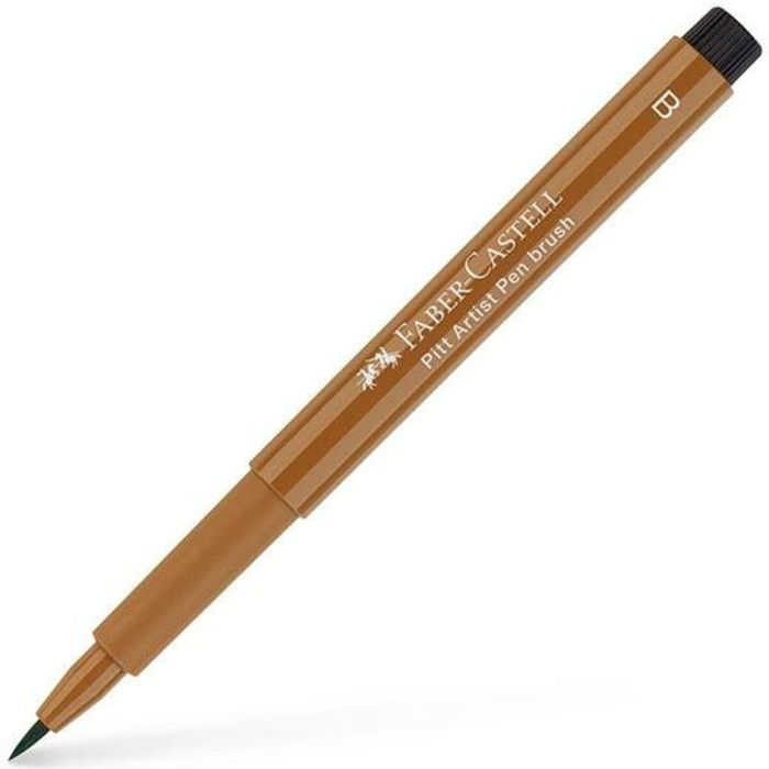 Rotuladores Faber-Castell Pitt Artist Marrón (10 Unidades) 1 Rotuladores Faber-Castell Pitt Artist Marrón (10 Unidades) 1