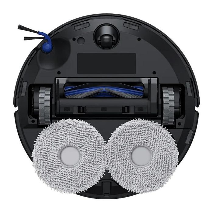 Ecovacs Deebot T30C Gen 2 - Robot aspirador y fregador con estación base de auto vaciado, bolsa para polvo, HEPA 10, LiDAR, Alexa, Google, negro