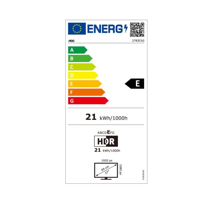 AOC 27B3CA2 Monitor 27" FHD IPS 100Hz 1ms HDMI USB-C Negro 11