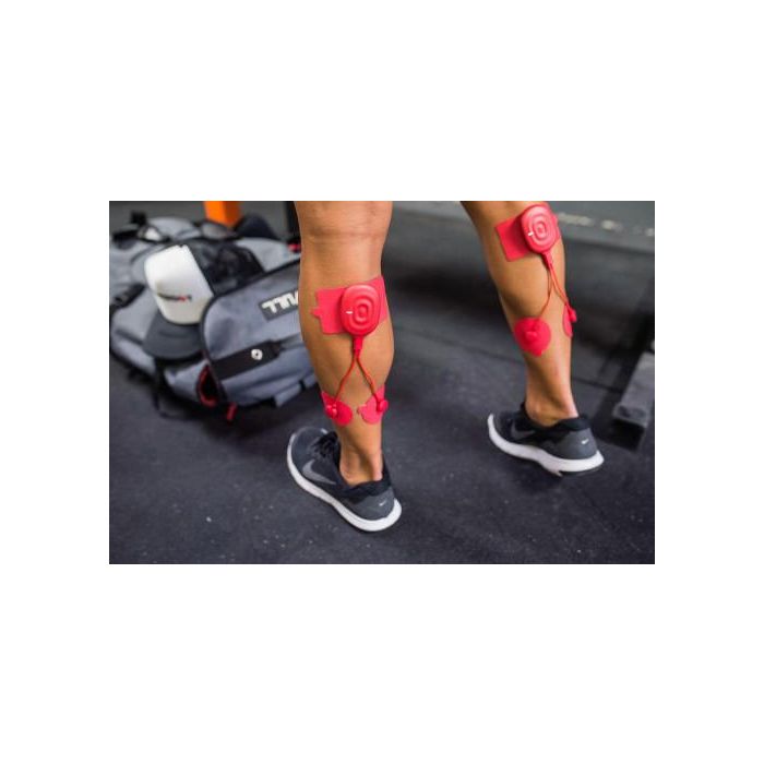 THERABODY Theragun PowerDot 2.0 Duo estimulador muscular electrónico PD01920-01, intensidad ajustable, 4 electrodos, Rojo 4 THERABODY Theragun PowerDot 2.0 Duo estimulador muscular electrónico PD01920-01, intensidad ajustable, 4 electrodos, Rojo 4