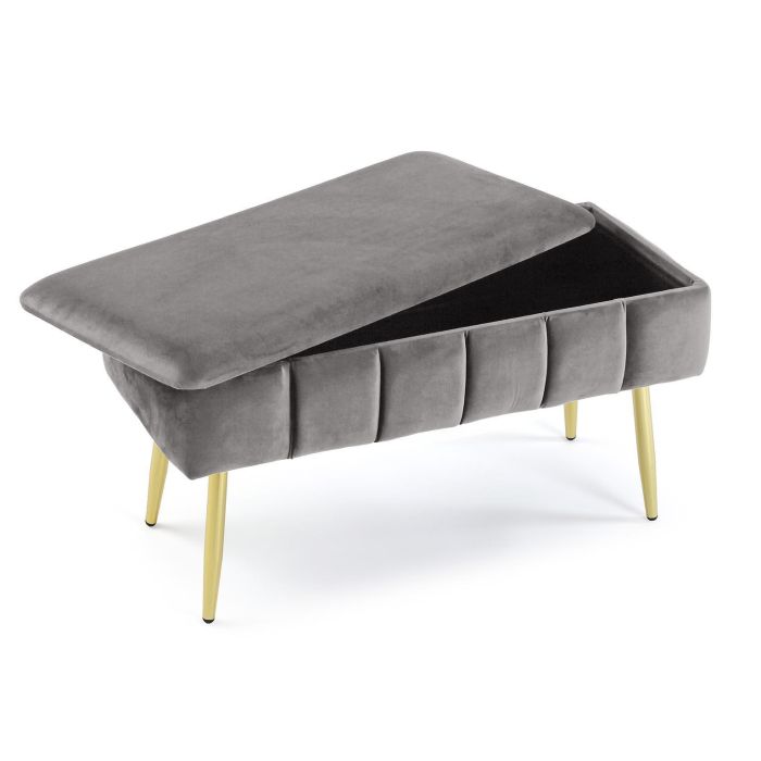 Pie De Cama Sogno Gris Versa 37X42CM 2 Pie De Cama Sogno Gris Versa 37X42CM 2
