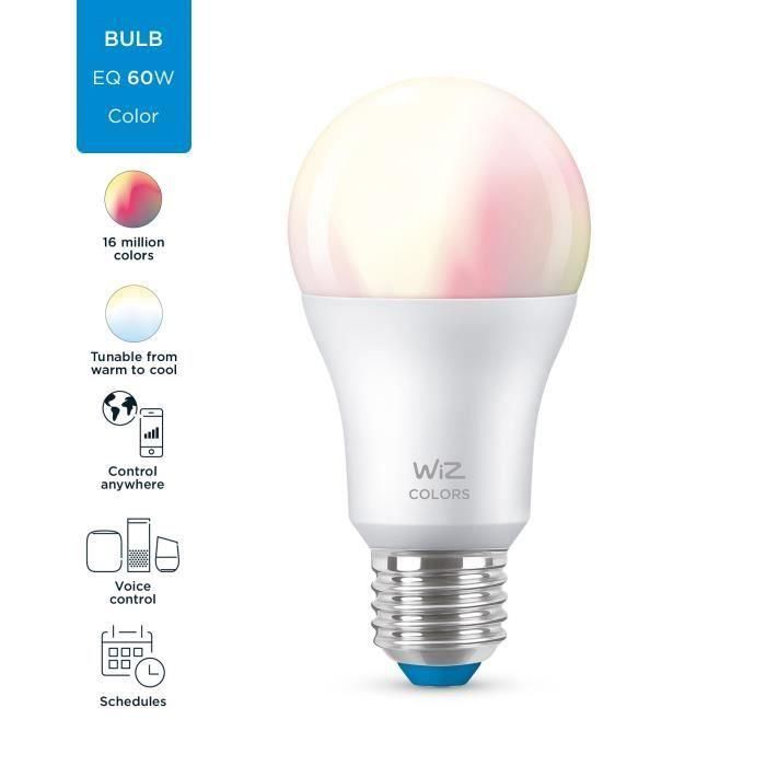 Bombilla inteligente WiZ Color E27 60W 1 Bombilla inteligente WiZ Color E27 60W 1