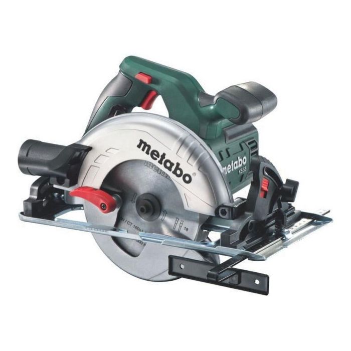 Metabo Sierra Circular KS 55 - 1200 W, Portátil y Compacta para Uso Universal en Obras