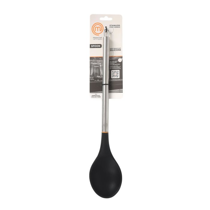 Cuchara 34 cm acero inoxidable y silicona Masterchef (24 Unidades) 1 Cuchara 34 cm acero inoxidable y silicona Masterchef (24 Unidades) 1