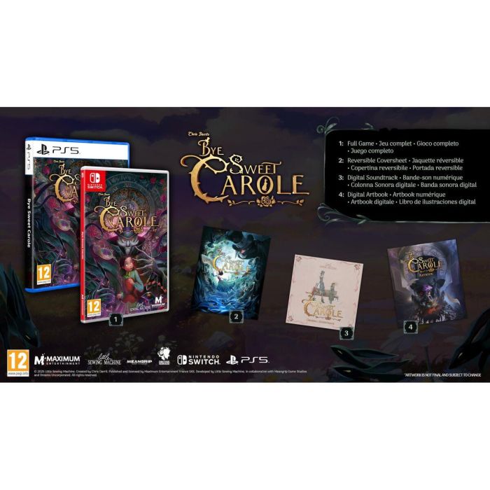 Just For Games Adiós, dulce Carole - Juego de Nintendo Switch 13 Just For Games Adiós, dulce Carole - Juego de Nintendo Switch 13