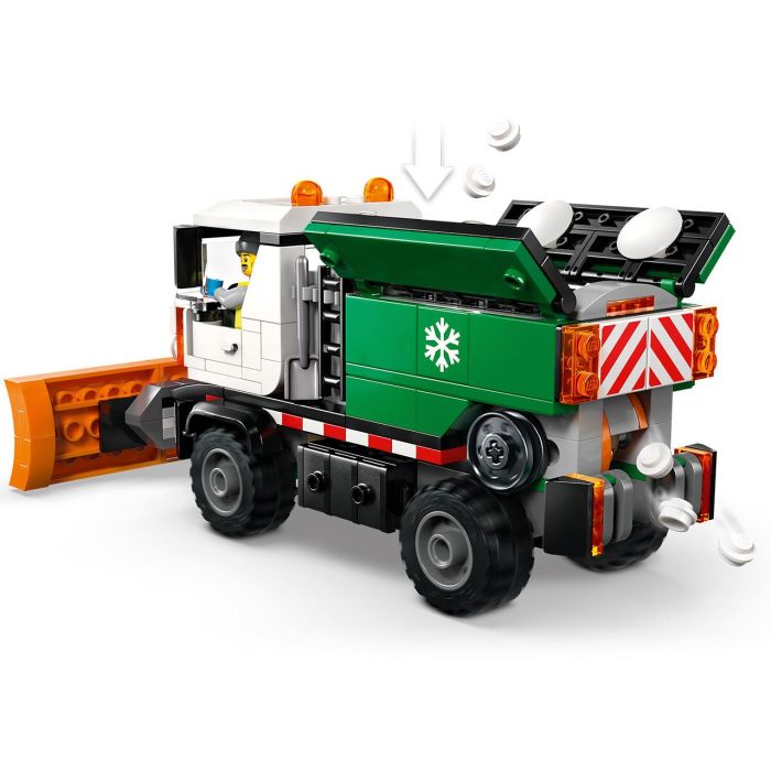 Lego City Quitanieves 60490 Camión de Juguete para Niños +6 Años con 263 Piezas 5