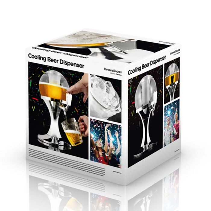 Dispensador de Cerveza Refrigerante Ball InnovaGoods 8 Dispensador de Cerveza Refrigerante Ball InnovaGoods 8