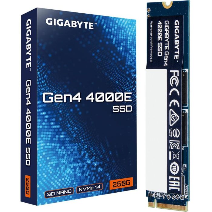 GIGABYTE Gen4 4000E SSD 250GB 4