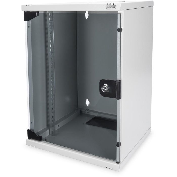 Digitus Rack de Pared 9U para Red 10", Armario de Montaje 312x300mm Gris con Cerradura IP20 5 Digitus Rack de Pared 9U para Red 10", Armario de Montaje 312x300mm Gris con Cerradura IP20 5
