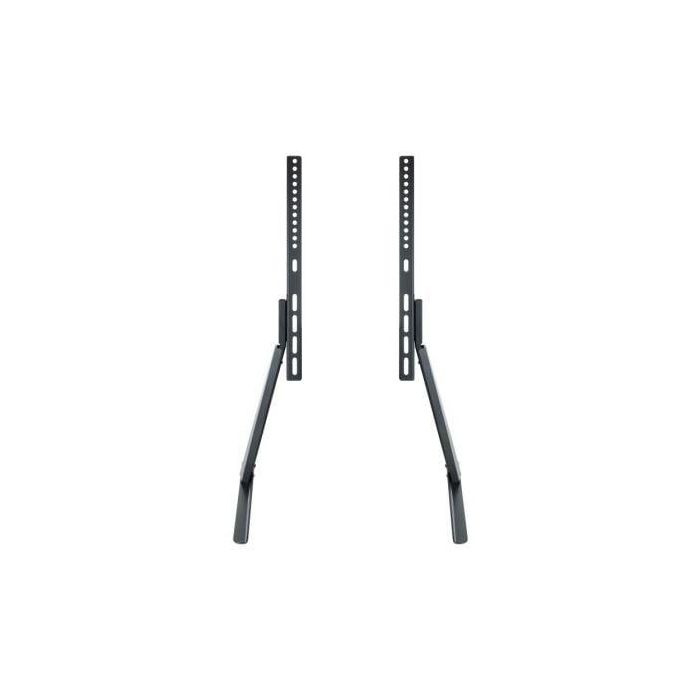 TooQ DB3270T-B Soporte de Mesa Inclinable para TV de 32-70 pulgadas, hasta 50 kg, VESA, altura ajustable, gestión de cables, Negro 2