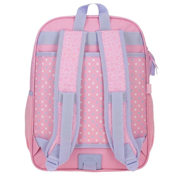 Mochila Hearts & Dots Hello Kitty 38cm adaptable 2 Mochila Hearts & Dots Hello Kitty 38cm adaptable 2