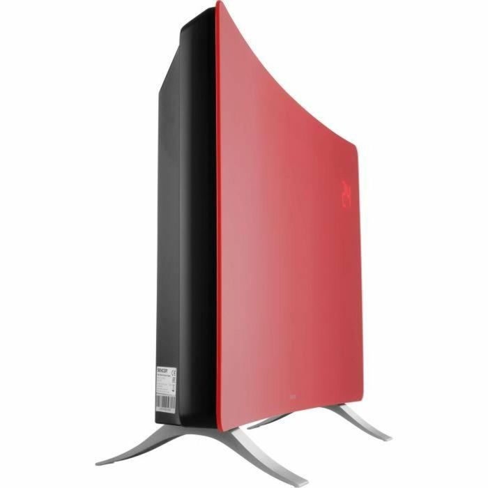 Radiador de cristal Wi-Fi inteligente - SENCOR - SCF 4742RD - 2400 W - 2 niveles - Termostato - Rojo 1