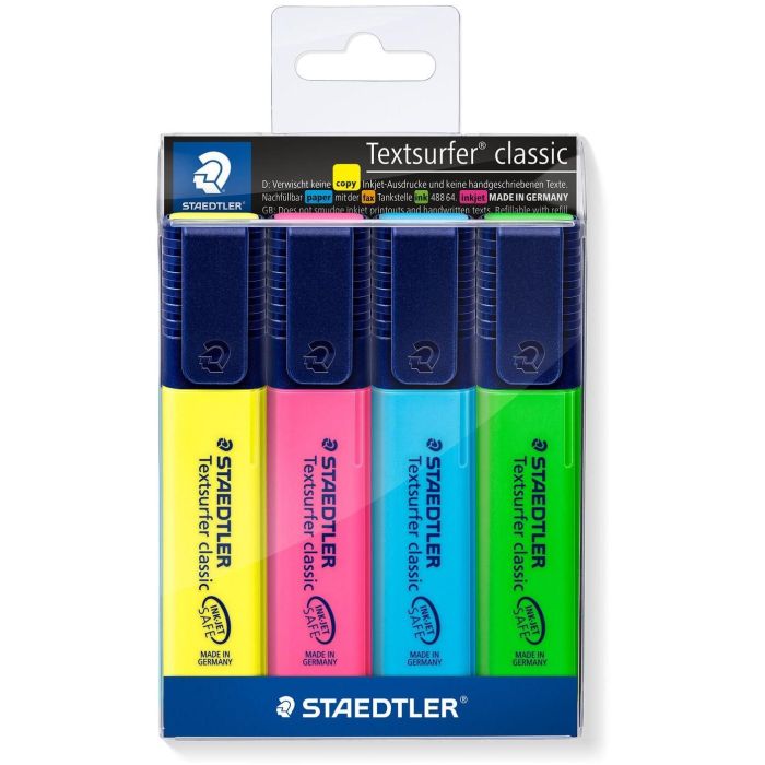STAEDTLER Textmarker Textsurfer clas 4St Etui 0 STAEDTLER Textmarker Textsurfer clas 4St Etui 0