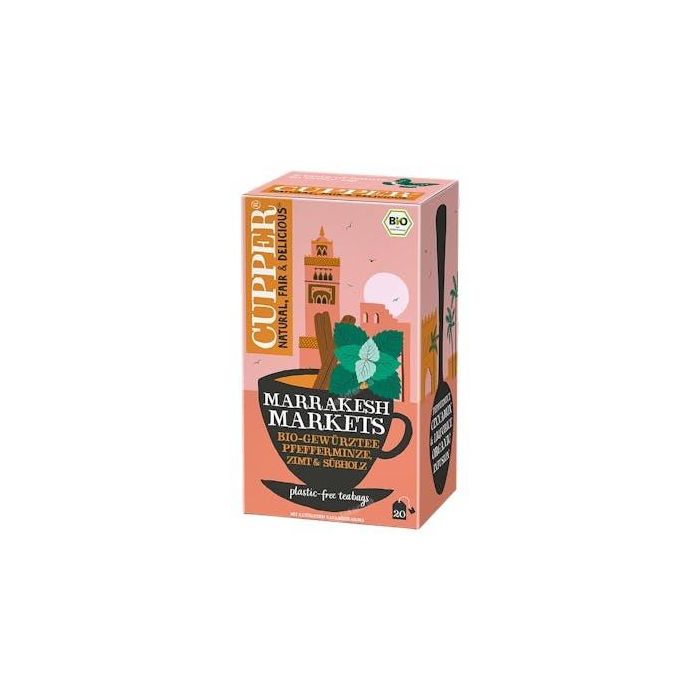 CUPPER Infusion Marrakech Bio, 20 Bolsas