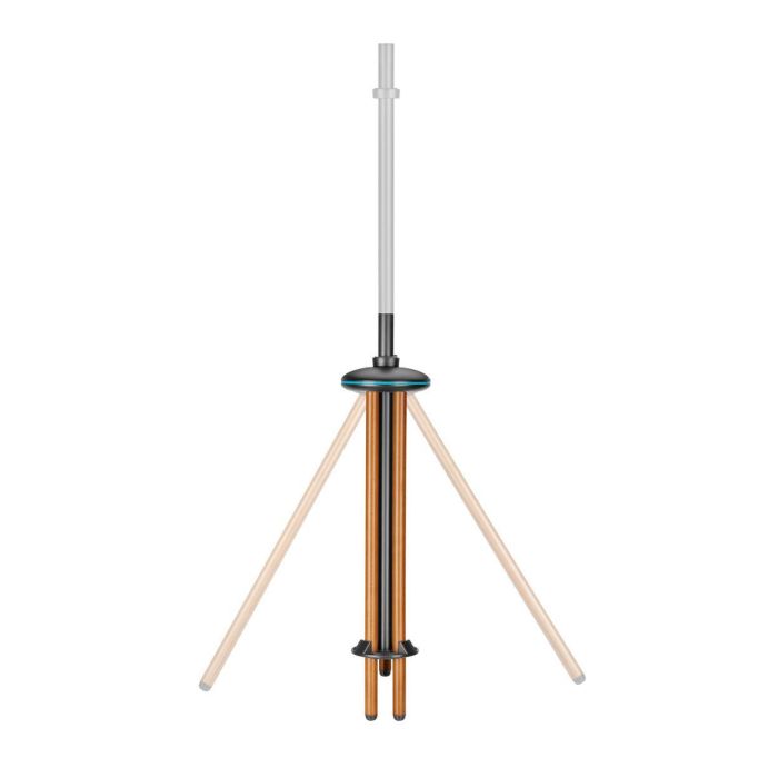 Vivolink Soporte TV Plegable de Madera/Acero, VESA 200x200 a 400x400, Carga Máx. 30 kg, Portátil con Bolsa para Exposiciones 1