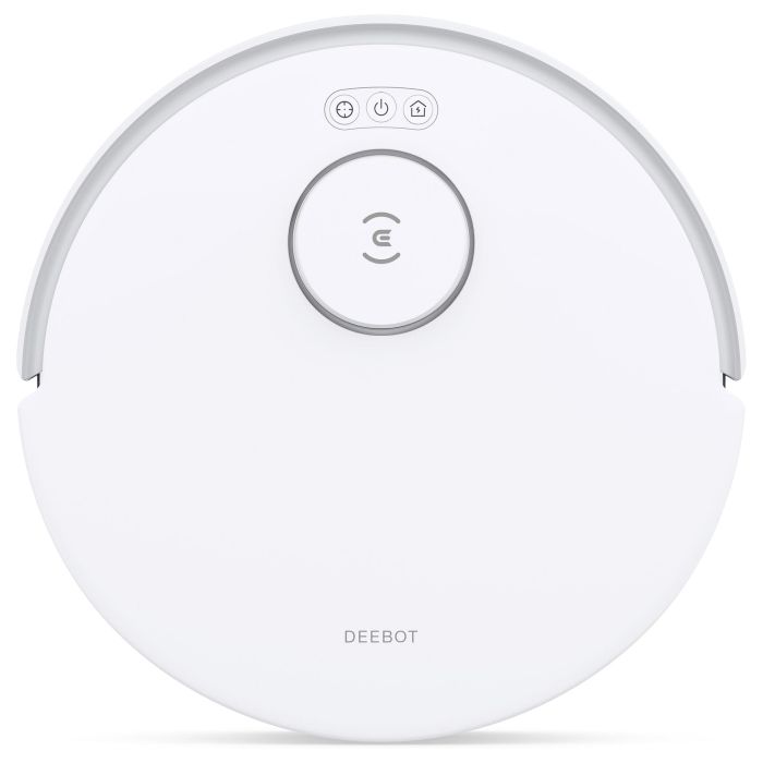 Ecovacs Deebot N20 Plus Robot Aspirador y Fregador Inteligente, Sin Bolsa, Navegación Láser TrueMapping, Compatible con Alexa y Google Assistant, Color Blanco