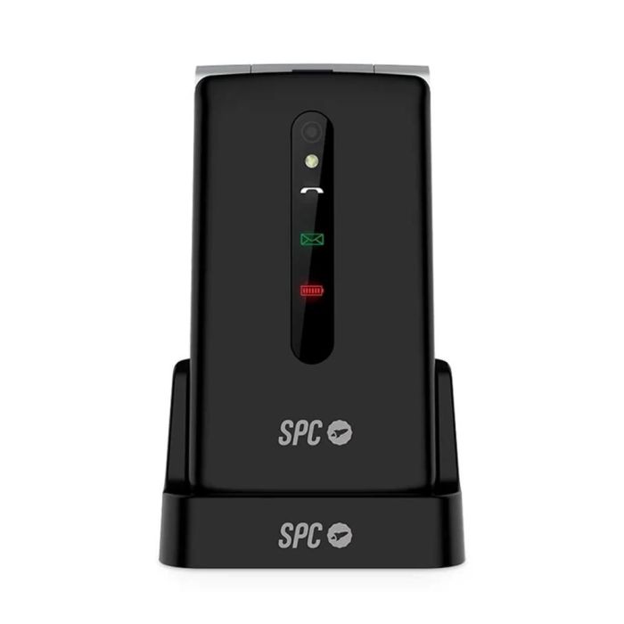 SPC 2321NS Prince 4G Teléfono Móvil 4G con Tapa para Personas Mayores, Teclado Grande, Botón SOS, Smart Help, Base de Carga Negro 1 SPC 2321NS Prince 4G Teléfono Móvil 4G con Tapa para Personas Mayores, Teclado Grande, Botón SOS, Smart Help, Base de Carga Negro 1