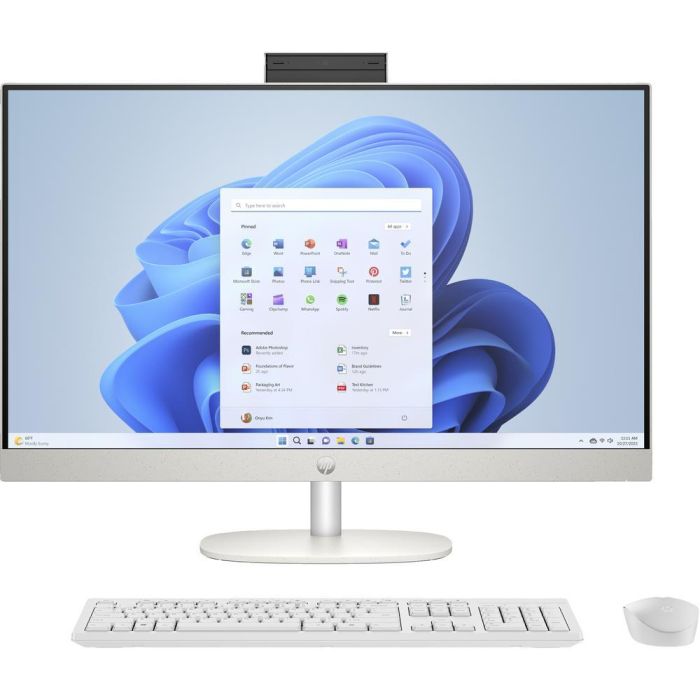 HP Ordenador All In One 24 - Cr0041Ns 23.8 Pulgadas, Procesador Intel Core i3, Windows 11 Home HP Ordenador All In One 24 - Cr0041Ns 23.8 Pulgadas, Procesador Intel Core i3, Windows 11 Home