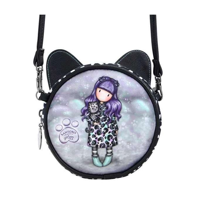 Bolso Bandolera Gorjuss Smitten kitten Negro Blanco (13,5 x 5,5 x 13,5 cm) 3 Bolso Bandolera Gorjuss Smitten kitten Negro Blanco (13,5 x 5,5 x 13,5 cm) 3