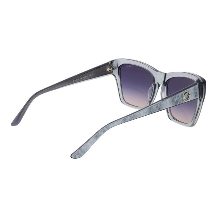Guess GU00113 20B Gafas de Sol Cuadradas para Mujer, Montura Plástico Gris, Cristales Gris Humo Degradado 55 mm 2 Guess GU00113 20B Gafas de Sol Cuadradas para Mujer, Montura Plástico Gris, Cristales Gris Humo Degradado 55 mm 2