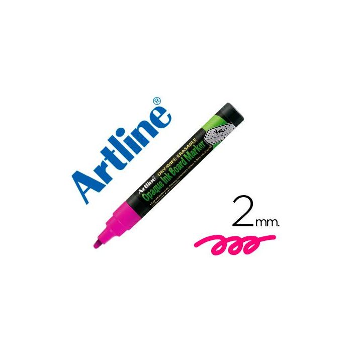 Rotulador Artline Pizarra Verde Negra Epw-4 Vi Color Violeta Bolsa De 4 Unidades