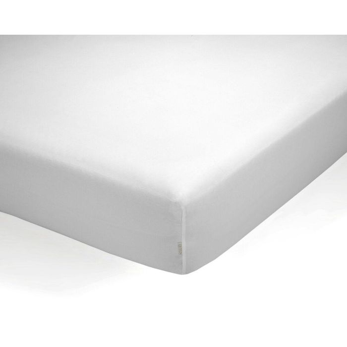 Sábana Bajera Ajustable Alexandra House Living QUTUN Blanco 140 x 1 x 200 cm 1 Sábana Bajera Ajustable Alexandra House Living QUTUN Blanco 140 x 1 x 200 cm 1