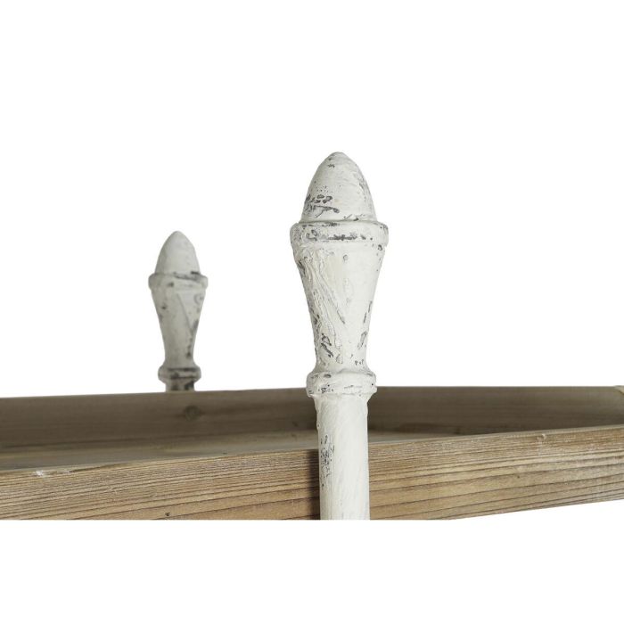 Estantería DKD Home Decor Blanco Natural Metal Abeto Madera de abeto 40 % Metal 190 x 40 x 200 cm 3 Estantería DKD Home Decor Blanco Natural Metal Abeto Madera de abeto 40 % Metal 190 x 40 x 200 cm 3