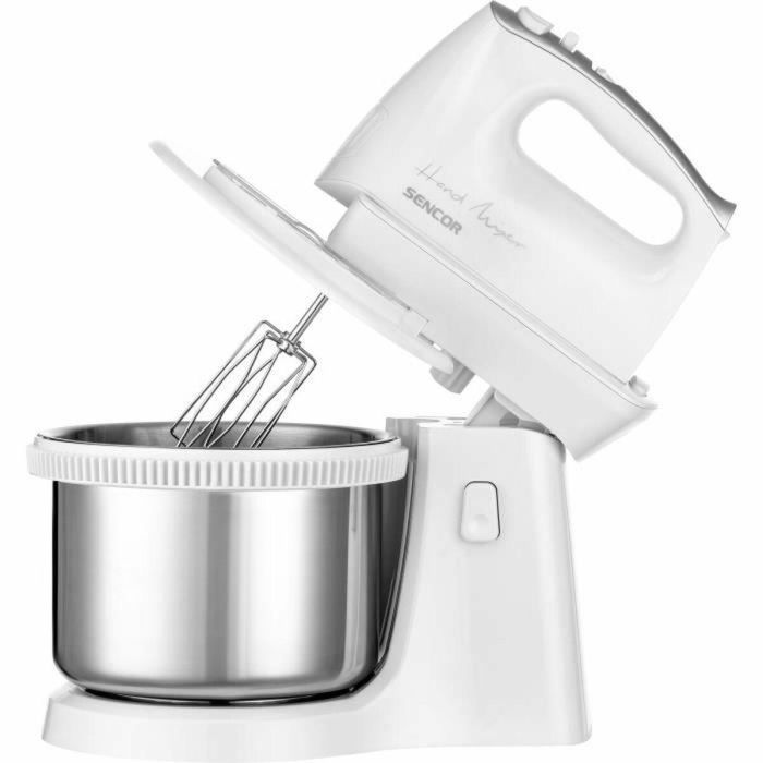 Batidora de mano con bol giratorio - SENCOR - SHM6206SS - 500W - Plata 3 Batidora de mano con bol giratorio - SENCOR - SHM6206SS - 500W - Plata 3