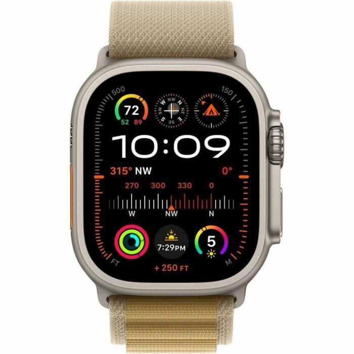 Apple Watch Ultra 2 GPS + Cellular - 49 mm - Caja de titanio natural - Correa Alpine Loop color canela - Mediano 3