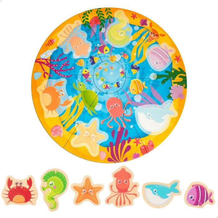 Puzzle Infantil Lisciani Giochi 33 x 1 x 32 cm Marino 6 Piezas 13 Piezas (6 Unidades) 6