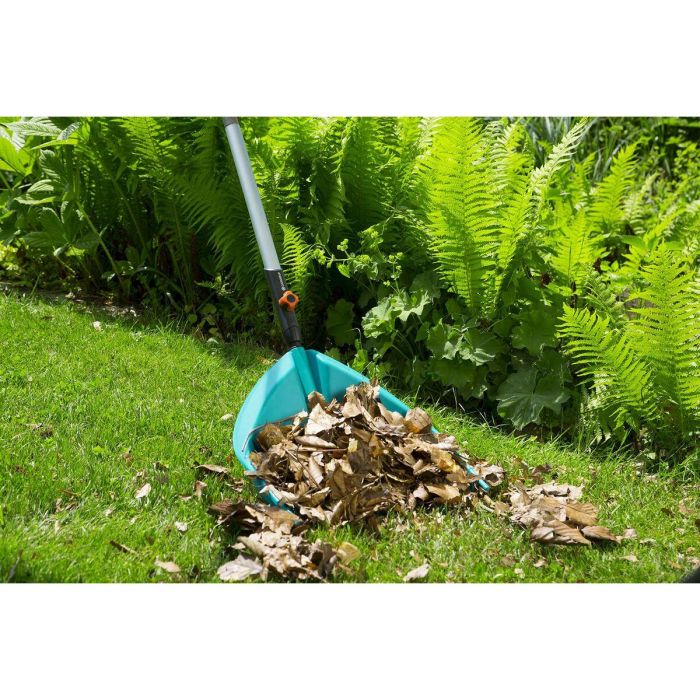 Rastrillo para Recoger Hojas Gardena Combisystem 3 en 1 Turquesa 4 Rastrillo para Recoger Hojas Gardena Combisystem 3 en 1 Turquesa 4