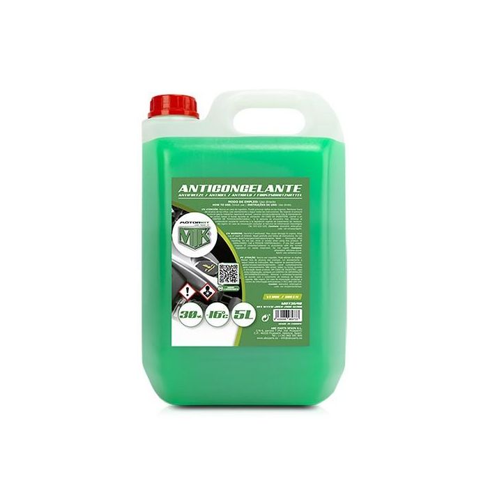 Anticongelante Motorkit MOT3540 -16º 30% Verde (5 L) 3 Anticongelante Motorkit MOT3540 -16º 30% Verde (5 L) 3