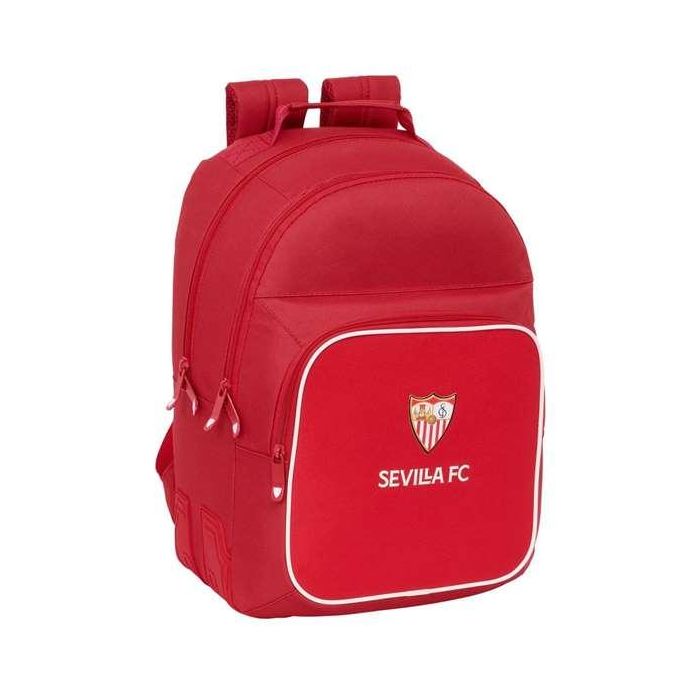 Mochila Safta Doble Con Cantoneras Adaptable A Carro Sevilla F.C. 420x320x150 mm Mochila Safta Doble Con Cantoneras Adaptable A Carro Sevilla F.C. 420x320x150 mm