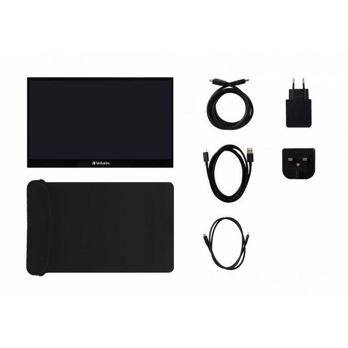 Verbatim 49593 Monitor Portátil Táctil 17.3" Full HD IPS Multimedia Negro 10