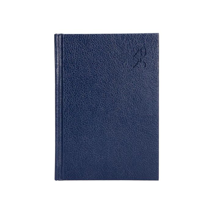 Agenda Encuadernada Liderpapel Corfu A4 2025 Dia Pagina Azul Papel 60 gr 1